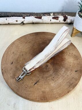 Genuine Leather Vachetta Replacement Crossbody Strap Natural Tan Lobster Clasp